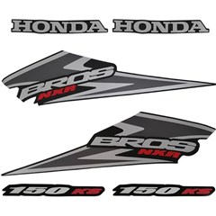 Kit Adesivo Honda Nxr 150 06 Ks Preta