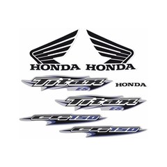 Kit Adesivo Honda Cg 150 06 Es Prata