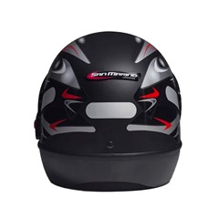 Capacete Taurus San Marino - Preto 56