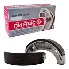 Patim Yamaha Ybr Factor Dian/Tras/ Fazer 250 Traseira - Dia -Frag	