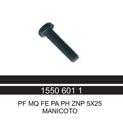 Parafuso 5 X 25 Ph Carcaca Aceleredor / Manicoto Cg/Titan/Fan - Jc Maxi Br