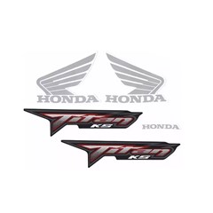 Kit Adesivo Honda Cg 150 08 Ks Preta