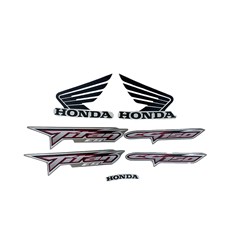 Kit Adesivo Honda Cg 150 08 Es Prata