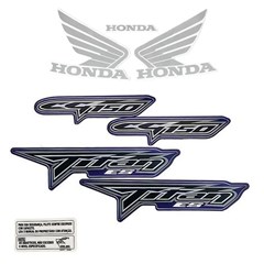 Kit Adesivo Honda Cg 150 08 Es Azul