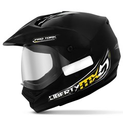 Capacete Protork Liberty Cross Mx Pro Vision - Preto 60