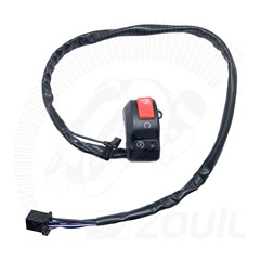 Interruptor Chave Partida/Emergencia Yamaha Xtz 150 Crosser 2022 - Zouil