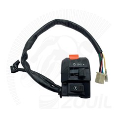 Interruptor Chave Partida/Emergencia Suzuki Yes 125/Intruder 125/Gsr 125/150 2011 A 2016  - Zouil