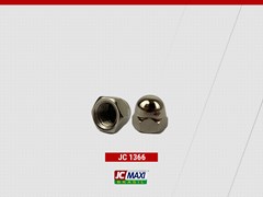 Porca 10mm Cega Amortecedor Cromada Cg Titan 125/150/Ks/Es/Fan - Jc Maxi Br