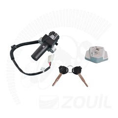 Interruptor Chave Ignicao Honda Xre 300 09/15 Com Bloqueador - Zouil