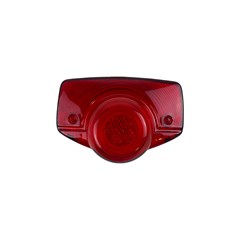 Lente Lanterna Traseira Honda Cg 82/Shineray Xy 50q Vermelha - Jc Maxi Br