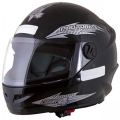 Capacete Protork Liberty New Four Fechado - Preto 60
