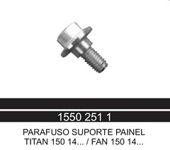 Parafuso Suporte Painel Titan 150 2014 / Fan 150 2014... - Jc Maxi Br