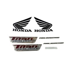 Kit Adesivo Honda Cg 150 10 Ks Cinza Metalico