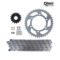 Kit Tracao (Transmissao) Yamaha Mt 07 2013 A 2018 Coroa/Pinhao/Corrente (43d/16d/525h/108l) (1045) Com Retentor - Jc Maxi Super