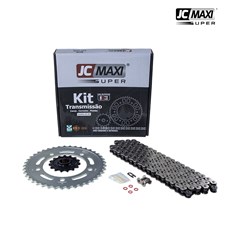 Kit Tracao (Transmissao) Honda Cb 500 X D E 2013 A 2014 Coroa/Pinhao/Corrente (41d/15d/520hx/112l) (1045) Com Retentor - Jc Maxi Super