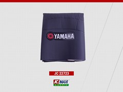 Capa Banco Personalizada Todos Os Modelos Exceto Pop (Logo Yamaha) Preta - Jc Maxi Br