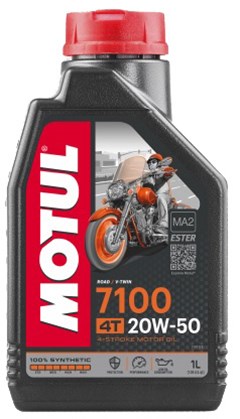 Oleo Motor Moto 7100 4t 20w50 100% Sintetico Sn (Litro) - Motul