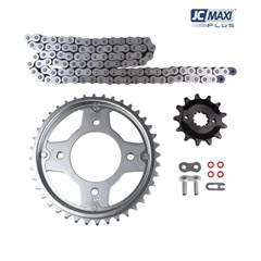 Kit Tracao (Transmissao) Honda Cb 250 Twister 2016 A 2022 Coroa/Pinhao/Corrente (40d/13d/520uo/110l) (1045) Com Retentor - Jc Maxi