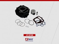 Kit Cilindro Motor Honda Biz 100 1998 A 2005c/ Kit Pistao - Jc Maxi