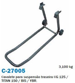 Cavalete Suspensao/Suporte Traseira Cg/Titan 125/150/Biz/Ybr 125 - Celfer