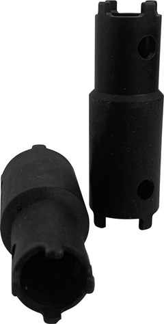 Chave Bomba De Oleo (Castelo) 2 Medidas Em Uma Chave 20 X 24 E 17 X 26 Mm (Kit Com Duas Pecas) - Celfer