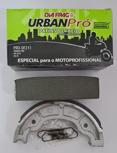 Patim Yamaha Ybr/Xtz/Dt200 Dian/Traseira - Dia -Frag Urban Pro