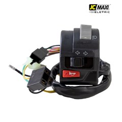 Interruptor Chave Luz Yamaha Ybr Factor K 14/E/Ed/K1 14/16/Pro E/K1 14 - Jc Maxi Eletric