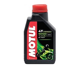 Oleo Motor Moto 5000+ 4t 10w30 Semissintetico (Hc-Tech) Sl (100 Ml) - Motul