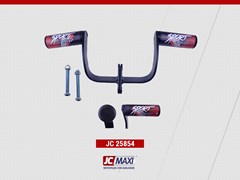 Slider Honda Cg/Titan 160 16 Vermelho (Logo Sport) (Par) - Jc Maxi Br