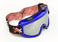 Oculos De Cross Mattos Racing Mx Lente Espelhada Azul
