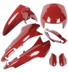 Kit Carenagens Biz 100 04/05 Vermelho Pintado - Sportive