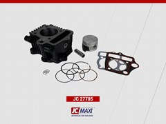 Kit Cilindro Motor Shineray Xy50q Competicao 90cc Com Kit Pistao - Jc Maxi