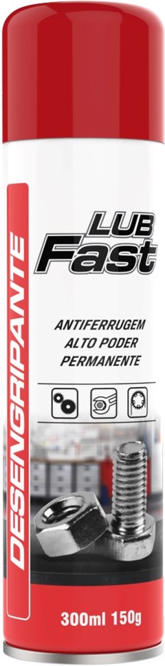 Lubrificante Desengripante Anticorrosivo Lub Fast 300ml - Mundial Prime