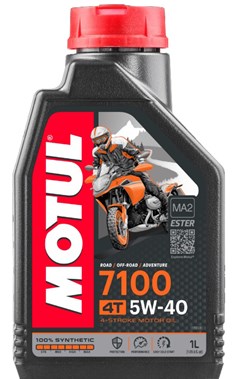 Oleo Motor Moto 7100 4t 5w40 100% Sintetico Sn (Litro) - Motul