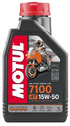 Oleo Motor Moto 7100 4t 15w50 100% Sintetico Sn (Litro) - Motul