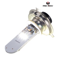 Lampada Farol Led Lfpx3 12v H4 Cg/Titan 125/150/Ybr 125 (Corrente Alternada/Continua) 6500k - Pro Maxi