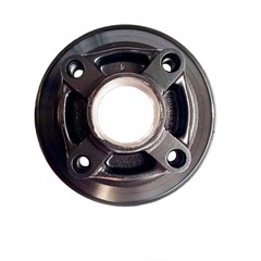 Flange Do Cubo Traseiro (Suporte Coroa) Titan 150/160 Preto - Fabreck