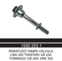 Parafuso Tampa Valvula Cbx 250 Twister/Xr 250 Tornado/Cb 300/Xre 300 - Jc Maxi Br