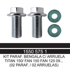 Parafuso Bengala Titan 150/Fan 150 (Kit Com 2 Parafusos + 2 Arruelas) - Jc Maxi Br