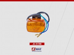 Pisca Honda Nxr 125/150/Xr 200/Xlr 125/Pop 100 Lente Laranja S/Lampada - Jc Maxi Eletric