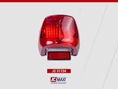 Lanterna Completa Traseira Honda Titan 125 2000 A 2008 Vermelha - Jc Maxi Eletric