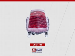 Lanterna Completa Traseira Honda Nxr 150/160 Bros 13/20 Vermelha - Jc Maxi Eletric