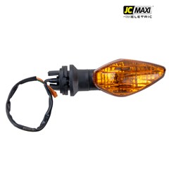 Pisca Honda Titan 125/150/Fan 14 De/Td Laranja (Com Lampada) - Jc Maxi Eletric (Lancamento)