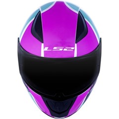 Capacete Ls2 Rapid Ff353 Flag Neon Fucsia 56