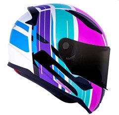 Capacete Ls2 Rapid Ff353 Flag Neon Fucsia 56