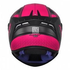 Capacete Axxis Draken Dekers Matte Fechado - Black/Pink - 60