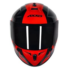 Capacete Axxis Draken Dekers Gloss Fechado - Red/Black - 58