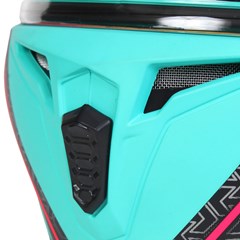 Capacete Axxis Draken Dekers Matte Fechado - Tifany/Pink - 60