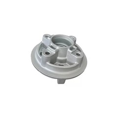 Flange Do Cubo Traseiro (Suporte Coroa) Yamaha Ybr/Rd/Rdz (Prata) - Unibreq