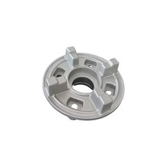 Flange Do Cubo Traseiro (Suporte Coroa) Yamaha Ybr/Rd/Rdz (Prata) - Unibreq